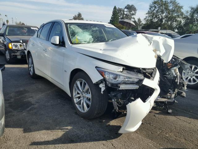 JN1CV7AP4HM642098 - 2017 INFINITI Q50 BASE WHITE photo 1