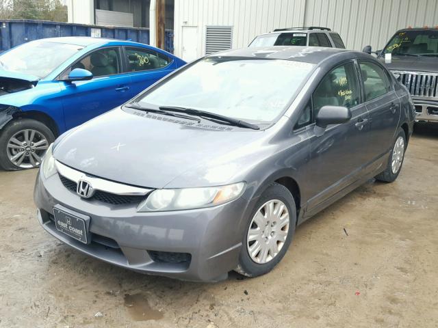 2HGFA1F33AH508136 - 2010 HONDA CIVIC VP CHARCOAL photo 2