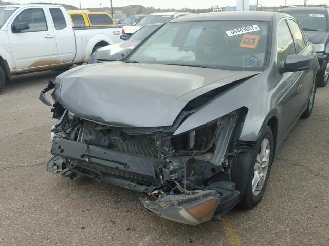 1HGCP2F46AA118257 - 2010 HONDA ACCORD LXP GRAY photo 2