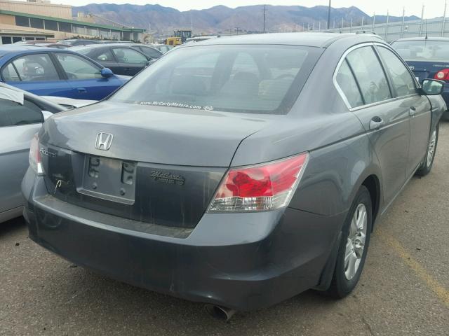 1HGCP2F46AA118257 - 2010 HONDA ACCORD LXP GRAY photo 4