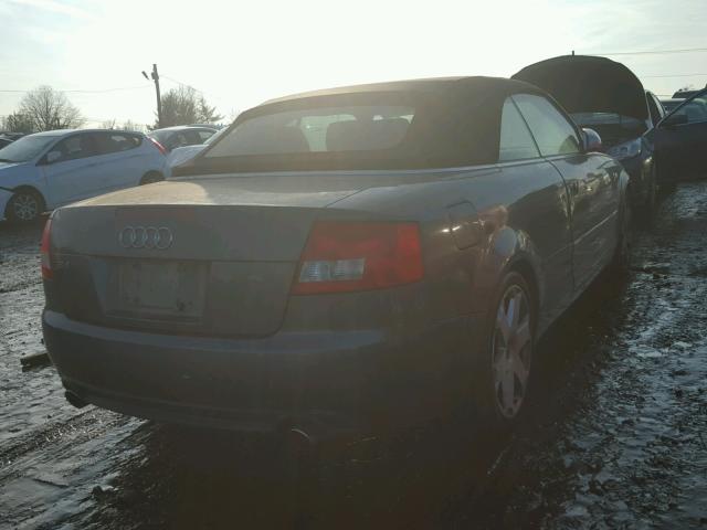 WUARL48H35K900020 - 2005 AUDI S4 QUATTRO GRAY photo 4