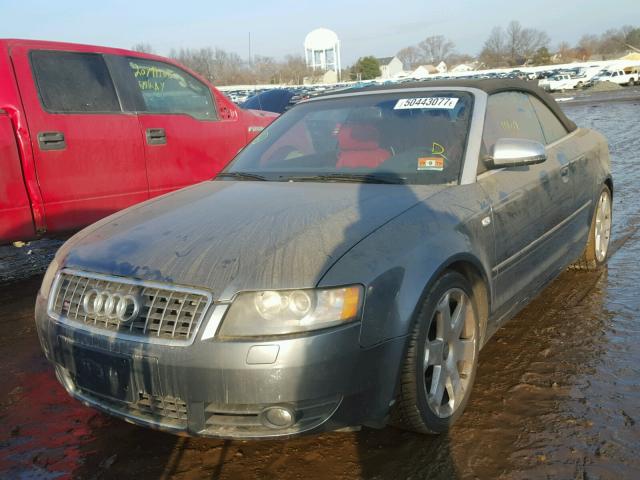 WUARL48H35K900020 - 2005 AUDI S4 QUATTRO GRAY photo 9