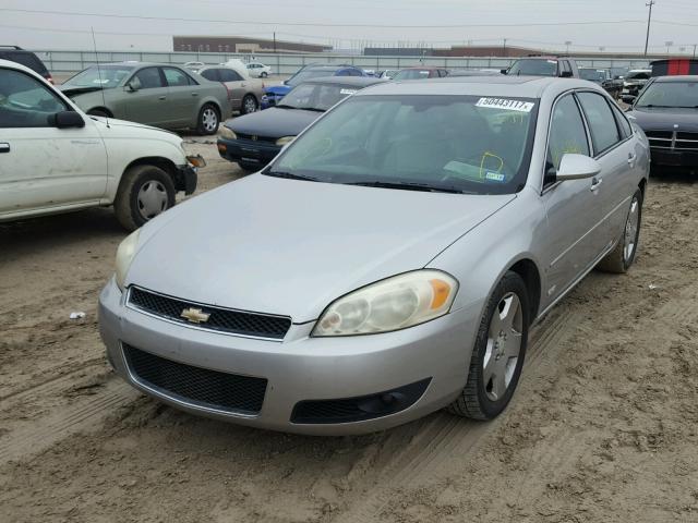 2G1WD58C069313955 - 2006 CHEVROLET IMPALA SUP GRAY photo 2