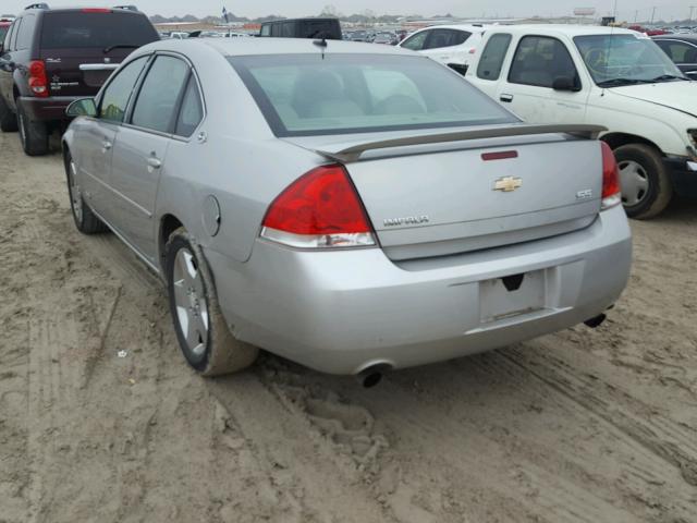 2G1WD58C069313955 - 2006 CHEVROLET IMPALA SUP GRAY photo 3