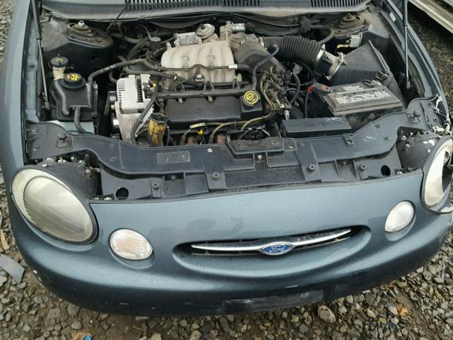 1FAFP57U6WG273980 - 1998 FORD TAURUS SE BLUE photo 7