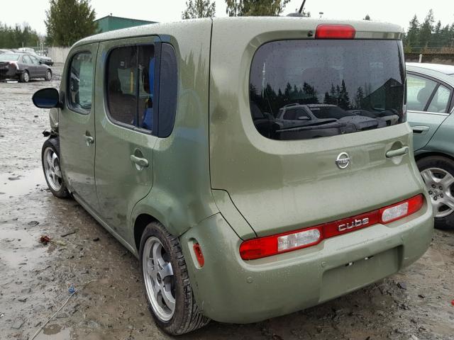 JN8AZ28RX9T103113 - 2009 NISSAN CUBE BASE GREEN photo 3