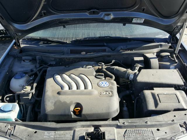 3VWSK69M54M000507 - 2004 VOLKSWAGEN JETTA GLS GRAY photo 7