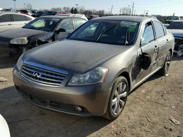 JNKAY01F36M263793 - 2006 INFINITI M35 BASE GRAY photo 2