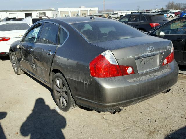 JNKAY01F36M263793 - 2006 INFINITI M35 BASE GRAY photo 3