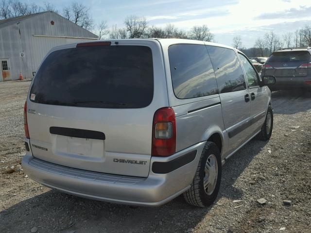 1GNDX03E03D244532 - 2003 CHEVROLET VENTURE SILVER photo 4