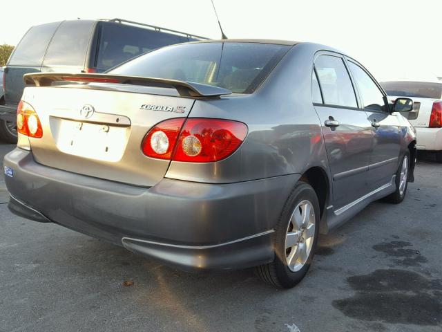 1NXBR30E26Z740593 - 2006 TOYOTA COROLLA CE CHARCOAL photo 4