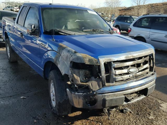 1FTFX1EF2BFD14693 - 2011 FORD F150 SUPER BLUE photo 1