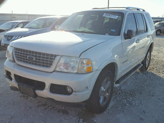 1FMDU65K64ZB39369 - 2004 FORD EXPLORER L WHITE photo 2