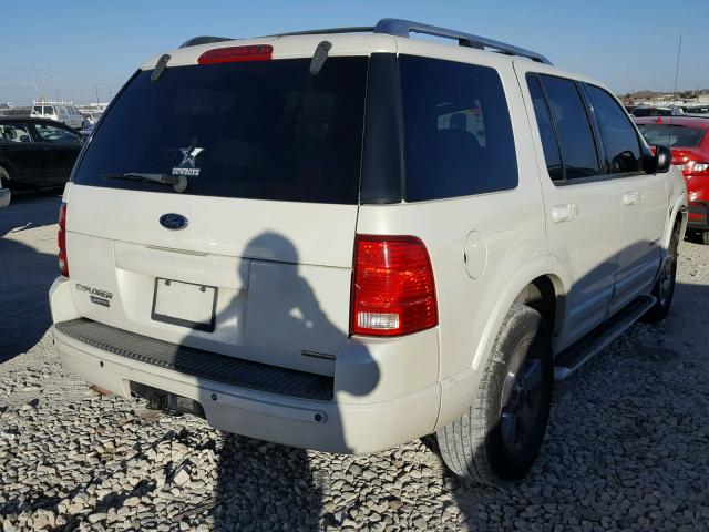 1FMDU65K64ZB39369 - 2004 FORD EXPLORER L WHITE photo 4