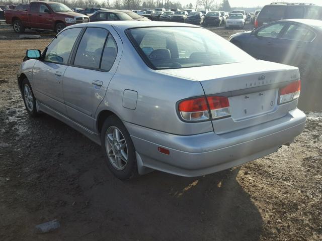 JNKCP11A82T509131 - 2002 INFINITI G20 GRAY photo 3