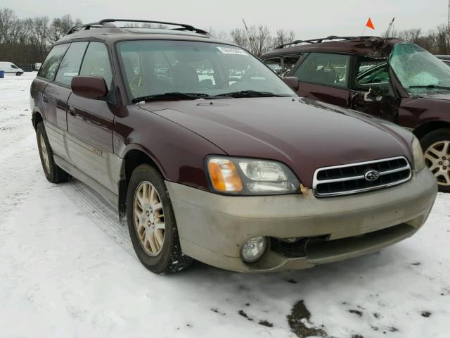 4S3BH806217658366 - 2001 SUBARU LEGACY OUT MAROON photo 1