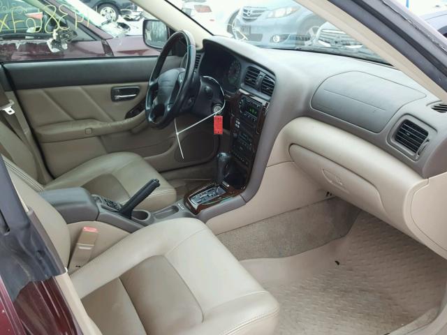 4S3BH806217658366 - 2001 SUBARU LEGACY OUT MAROON photo 5