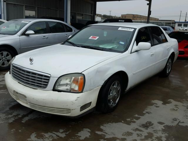 1G6KD54Y04U138410 - 2004 CADILLAC DEVILLE WHITE photo 2