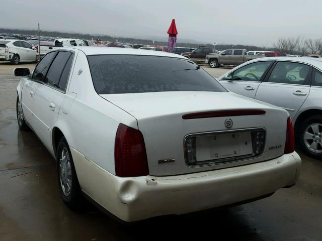 1G6KD54Y04U138410 - 2004 CADILLAC DEVILLE WHITE photo 3