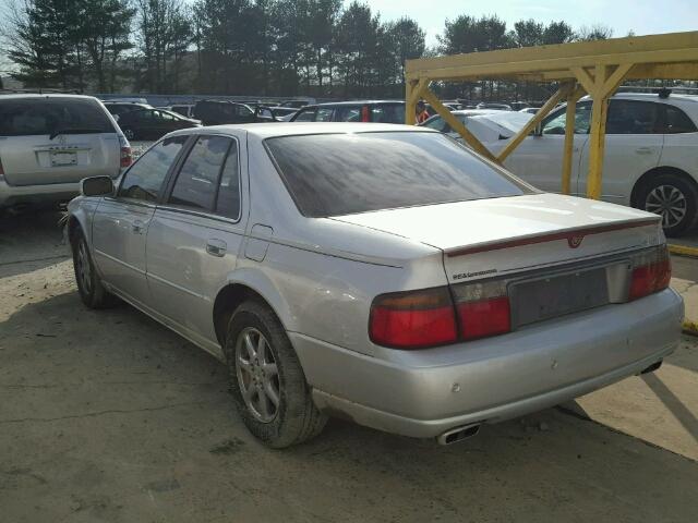 1G6KS54YX2U215562 - 2002 CADILLAC SEVILLE SL SILVER photo 3