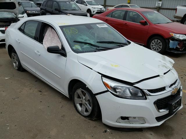 1G11B5SL8FF315310 - 2015 CHEVROLET MALIBU LS WHITE photo 1