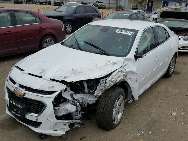 1G11B5SL8FF315310 - 2015 CHEVROLET MALIBU LS WHITE photo 2