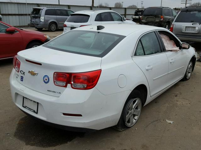 1G11B5SL8FF315310 - 2015 CHEVROLET MALIBU LS WHITE photo 4