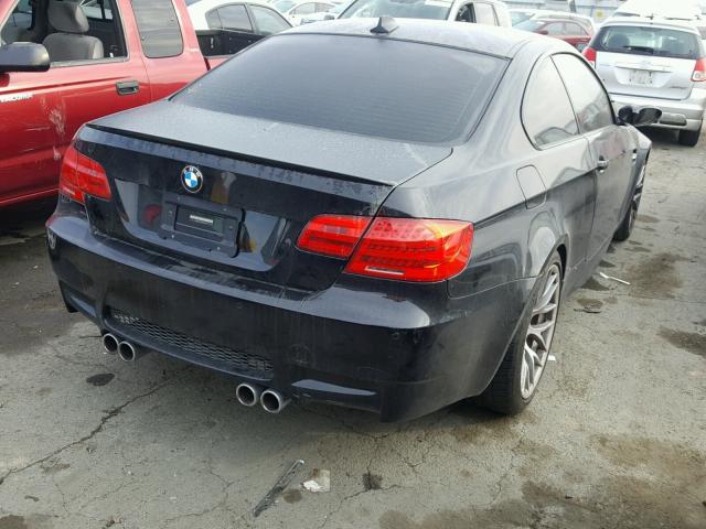 WBSKG9C55BE645211 - 2011 BMW M3 BLACK photo 4