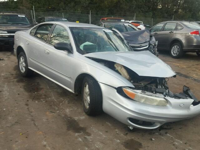 1G3NL52F74C132205 - 2004 OLDSMOBILE ALERO GL SILVER photo 1