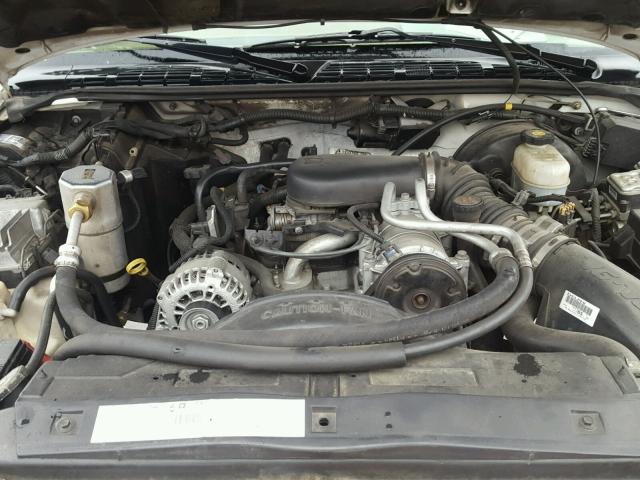 1GNCS13W92K230101 - 2002 CHEVROLET BLAZER WHITE photo 7