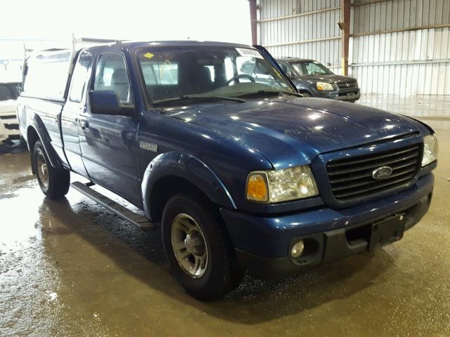 1FTYR14E09PA06695 - 2009 FORD RANGER SUP BLUE photo 1