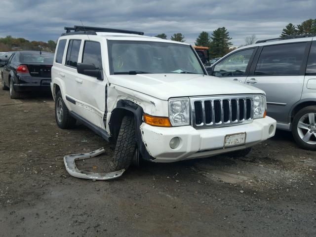 1J8HG48N98C172259 - 2008 JEEP COMMANDER WHITE photo 1