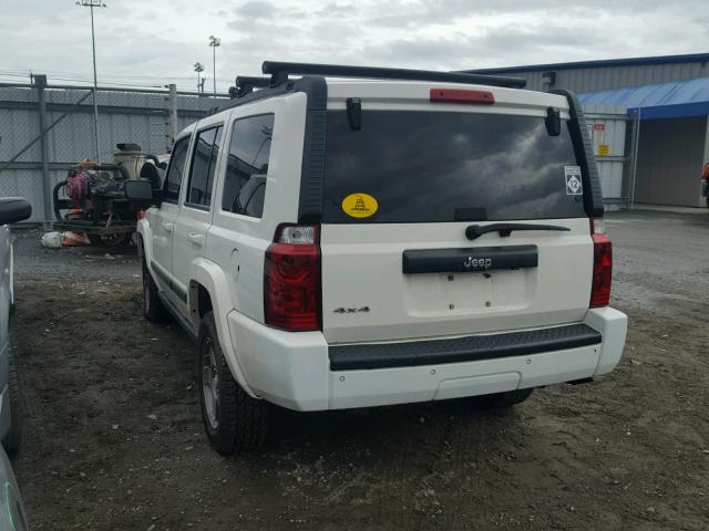 1J8HG48N98C172259 - 2008 JEEP COMMANDER WHITE photo 3