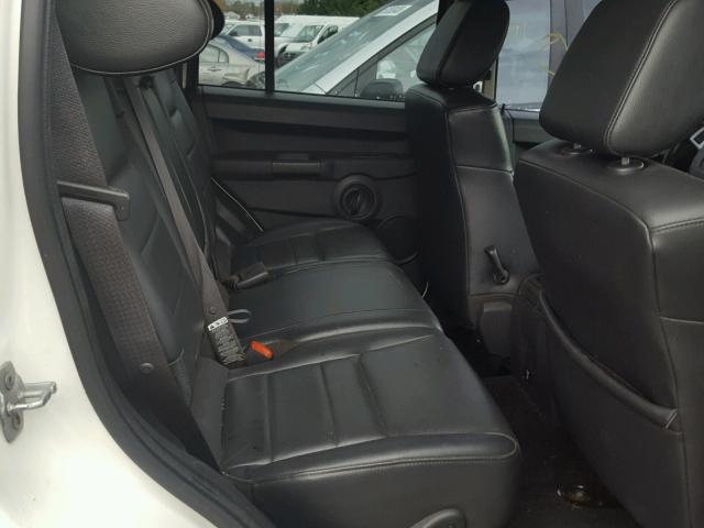 1J8HG48N98C172259 - 2008 JEEP COMMANDER WHITE photo 6