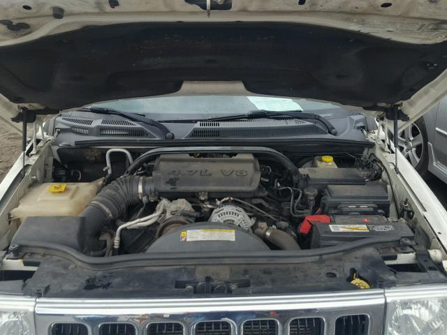 1J8HG48N98C172259 - 2008 JEEP COMMANDER WHITE photo 7