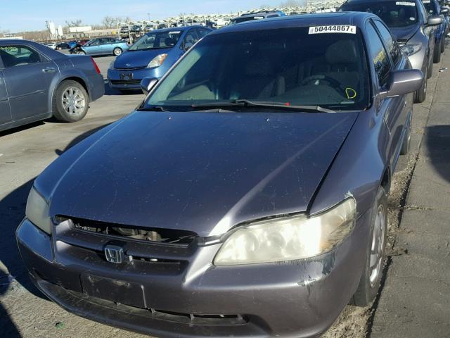 1HGCG5666YA067369 - 2000 HONDA ACCORD EX GRAY photo 2