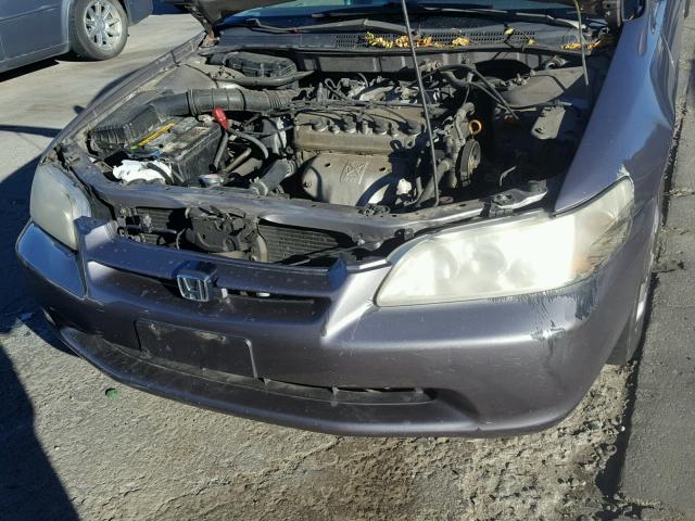 1HGCG5666YA067369 - 2000 HONDA ACCORD EX GRAY photo 7