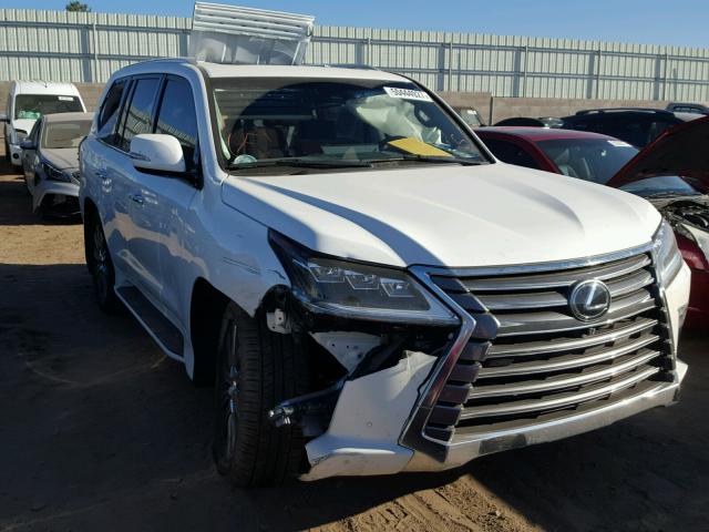 JTJHY7AX3H4243285 - 2017 LEXUS LX 570 WHITE photo 1