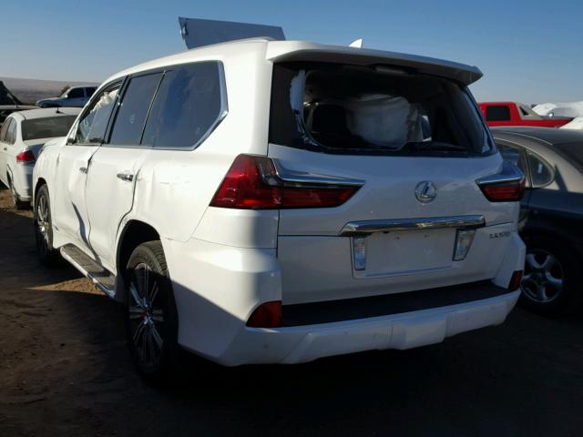 JTJHY7AX3H4243285 - 2017 LEXUS LX 570 WHITE photo 3