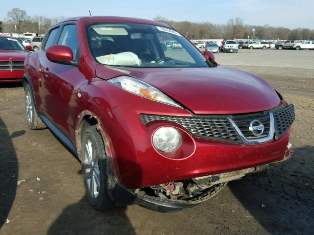 JN8AF5MR6CT100359 - 2012 NISSAN JUKE S RED photo 1