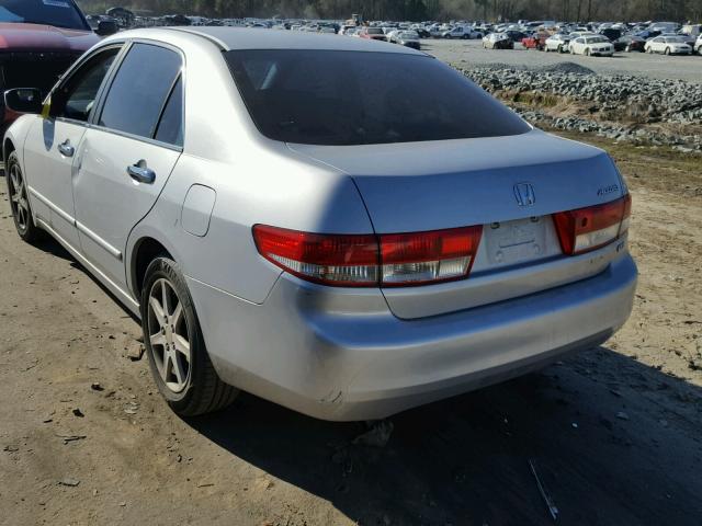 1HGCM66583A021122 - 2003 HONDA ACCORD EX SILVER photo 3