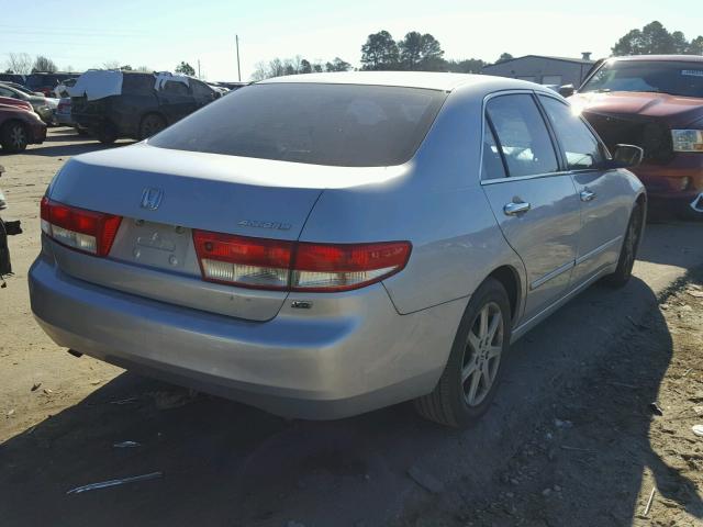 1HGCM66583A021122 - 2003 HONDA ACCORD EX SILVER photo 4