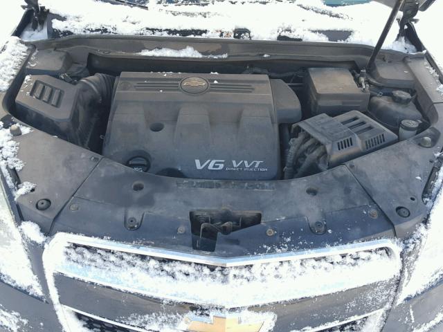 2CNFLDE59B6272825 - 2011 CHEVROLET EQUINOX LT BLACK photo 7