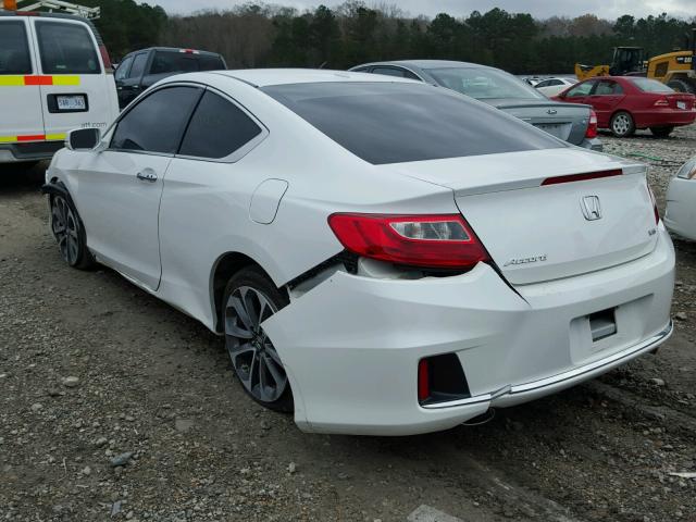 1HGCT2B83DA007495 - 2013 HONDA ACCORD EXL WHITE photo 3