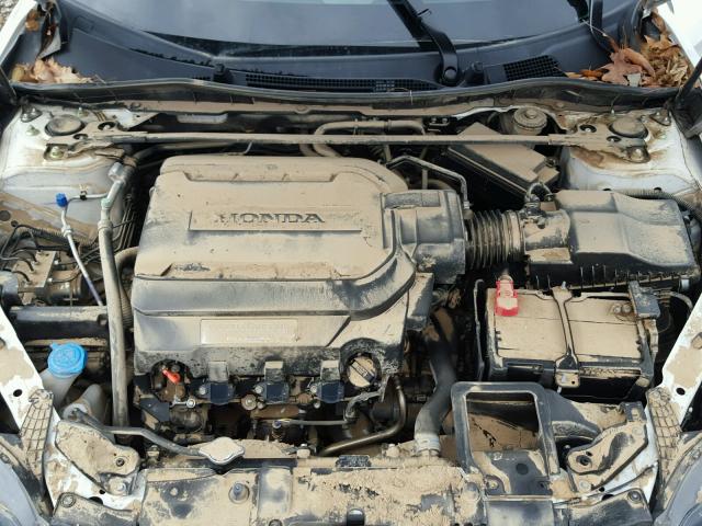 1HGCT2B83DA007495 - 2013 HONDA ACCORD EXL WHITE photo 7
