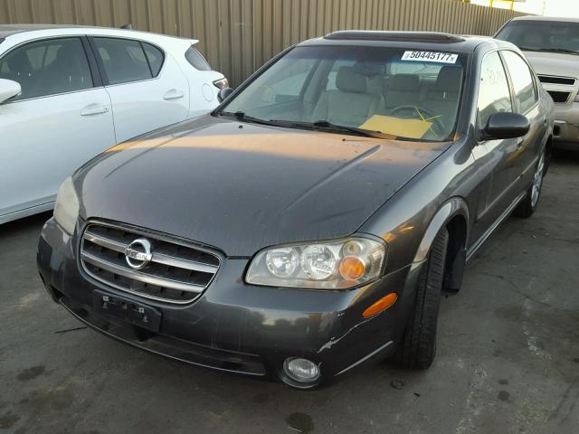 JN1DA31A22T323994 - 2002 NISSAN MAXIMA GLE BROWN photo 2