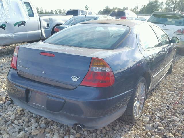 2C3AE76K22H314713 - 2002 CHRYSLER 300M SPECI BLUE photo 4