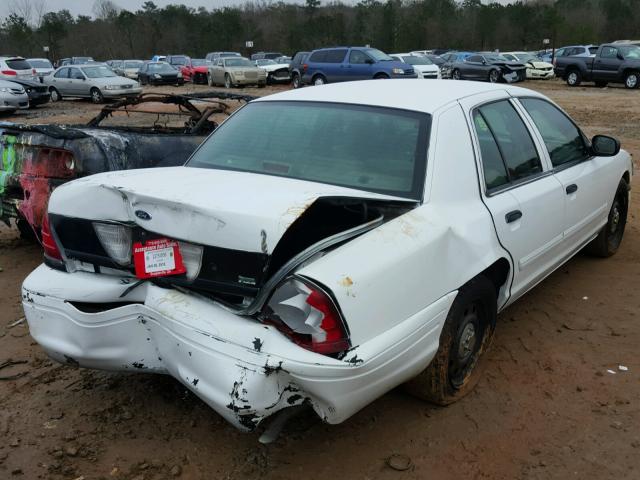 2FAHP71V89X112406 - 2009 FORD CROWN VICT WHITE photo 4