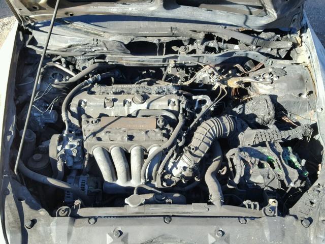 1HGCM56465A115973 - 2005 HONDA ACCORD LX WHITE photo 7