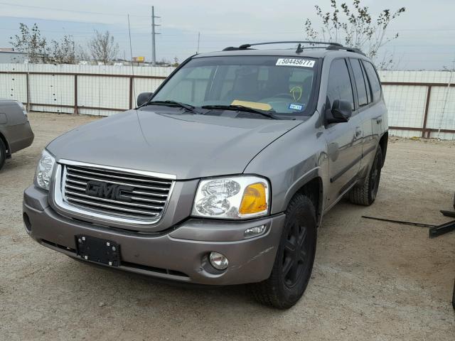 1GKDT13S572108189 - 2007 GMC ENVOY BROWN photo 2